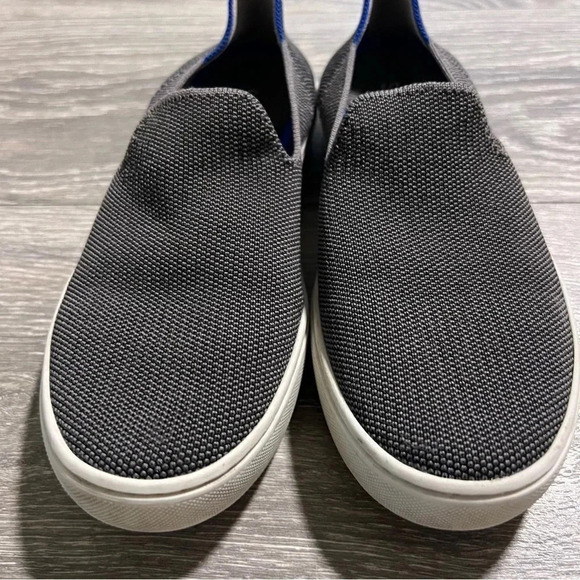 Rothy’s Rothy's  Sneaker Steel Gray Textile Youth Comfort Shoes Girl/Boys - Picture 4 of 6